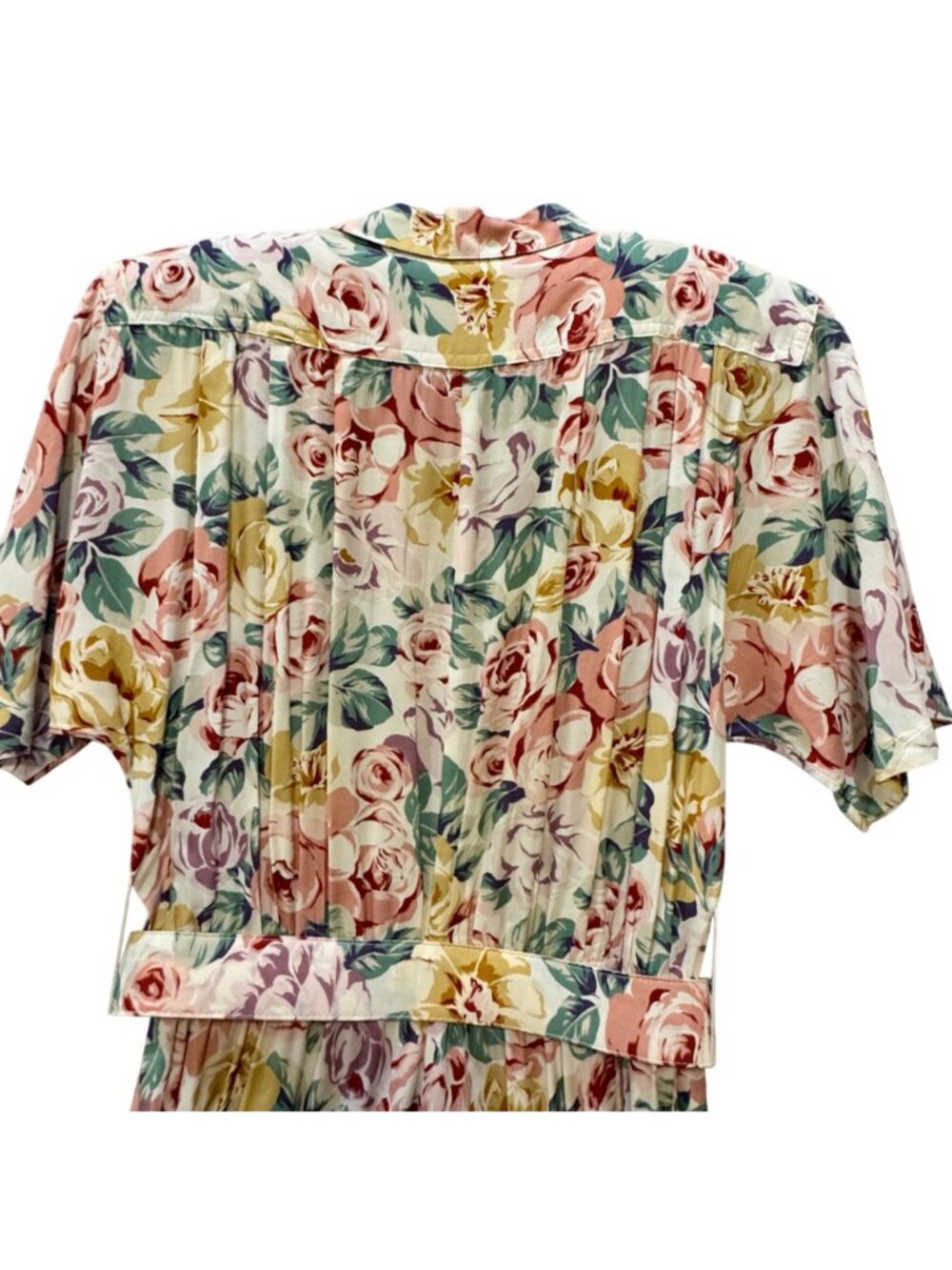 Vintage Garden Cottagecore Maxi Dress Size 10 Carol Anderson 1980s Floral Party - Picture 11 of 13